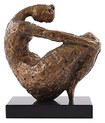 HANDIYA Sculpture Artisanale Abstrait Statue Statue Sculpture de résine Sculpture Handicraft Modèle Art Figurines Accueil Décoration Ornements Office Centre Commercial Mall Exposition Hall Cadeaux