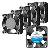 WINSINN 30mm Fan 5V, 3D Printer Micro 5 Volt Fans 3010 Hydraulic Bearing, Brushless Cooling 30mmx10mm 2PIN (Pack of 5Pcs)