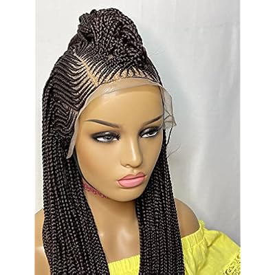 Cornrow braided wig