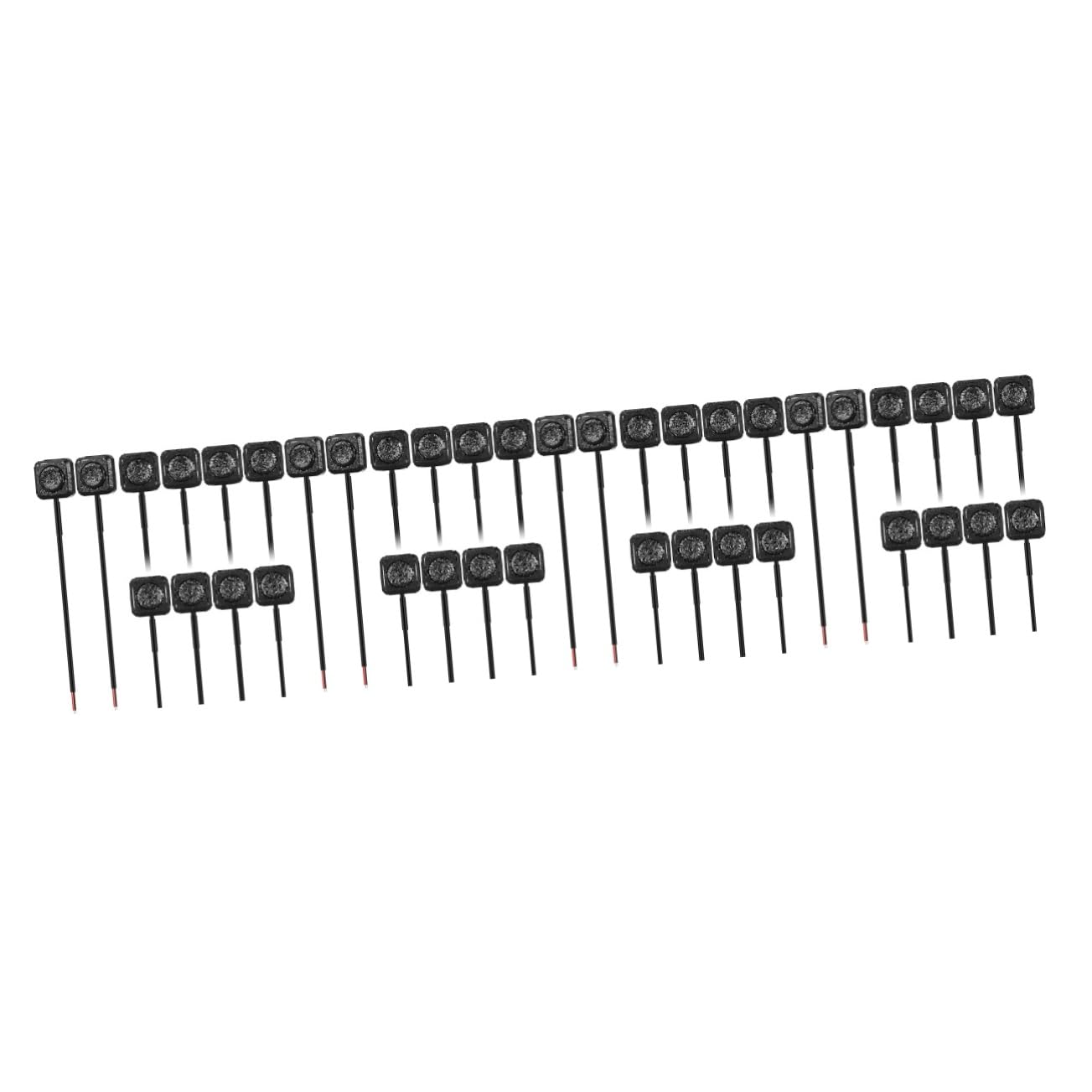 40pcs Momentary Push Button Switch Automotive Switches Replacement Car Light Construction Space-Saving Design