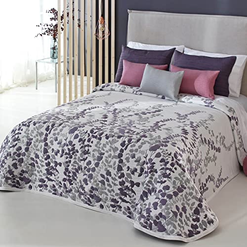 Reig Marti Colcha Capa Cordoba - Cama 150 cm - Color Morado C09