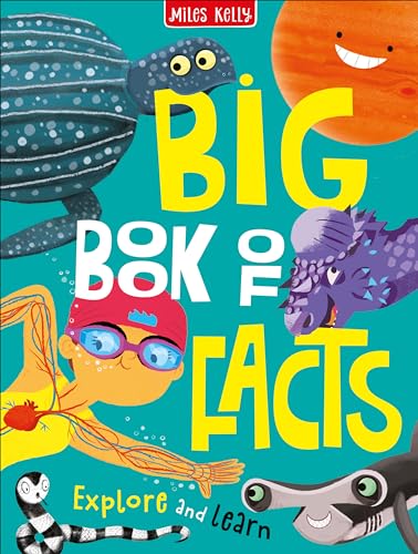 Big Book of Facts: An inviting illustrated learning book for children ages 5+ covering animals, dinosaurs, space, and more