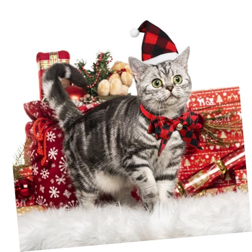 Disfraz navideño para perros y gatos POPETPOP miniatura 6