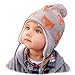 Warm Cute Baby Toddler Fall Winter Earflap Beanie Hat (M: 6-24 Months, Fox)