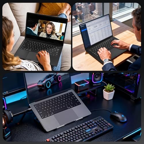 Image of EooCoo Keyboard Cover Skin for MacBook Neo, Pro 14 /16, Air 13 /15, Black