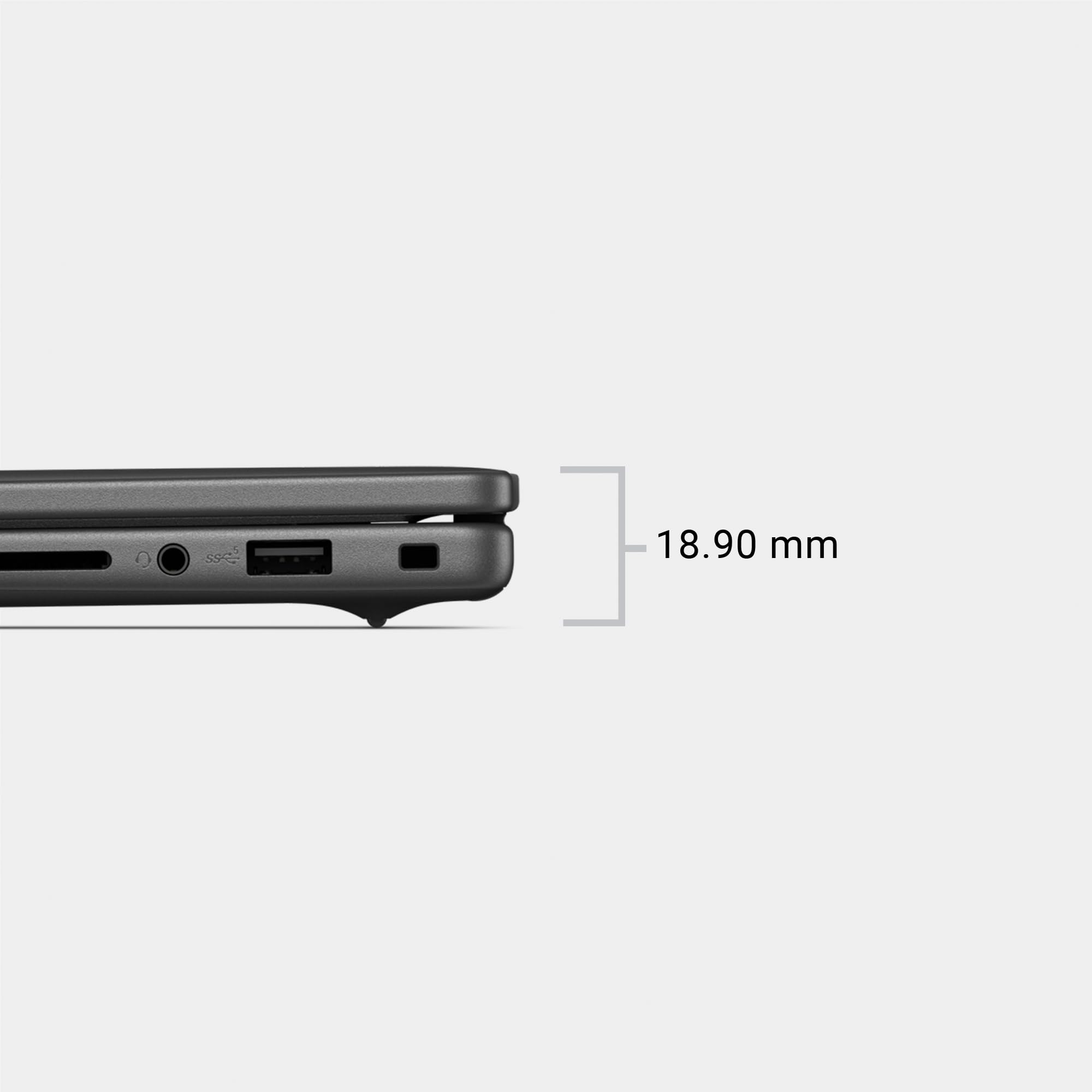DELL 15 Portátil DC15250 – 15,6" FHD 120Hz, Intel Core i7-1355U, Gráficos Intel UHD, 16GB RAM, 512GB SSD, Webcam HD, Windows 11 Home, Teclado QWERTY Español, Color Negro — view 74