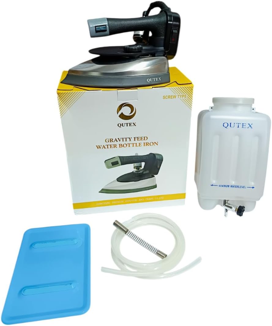 SHILTRON Steam 1600 Watts 220V Industrial Electric Steam Iron with Gravity Water Tank