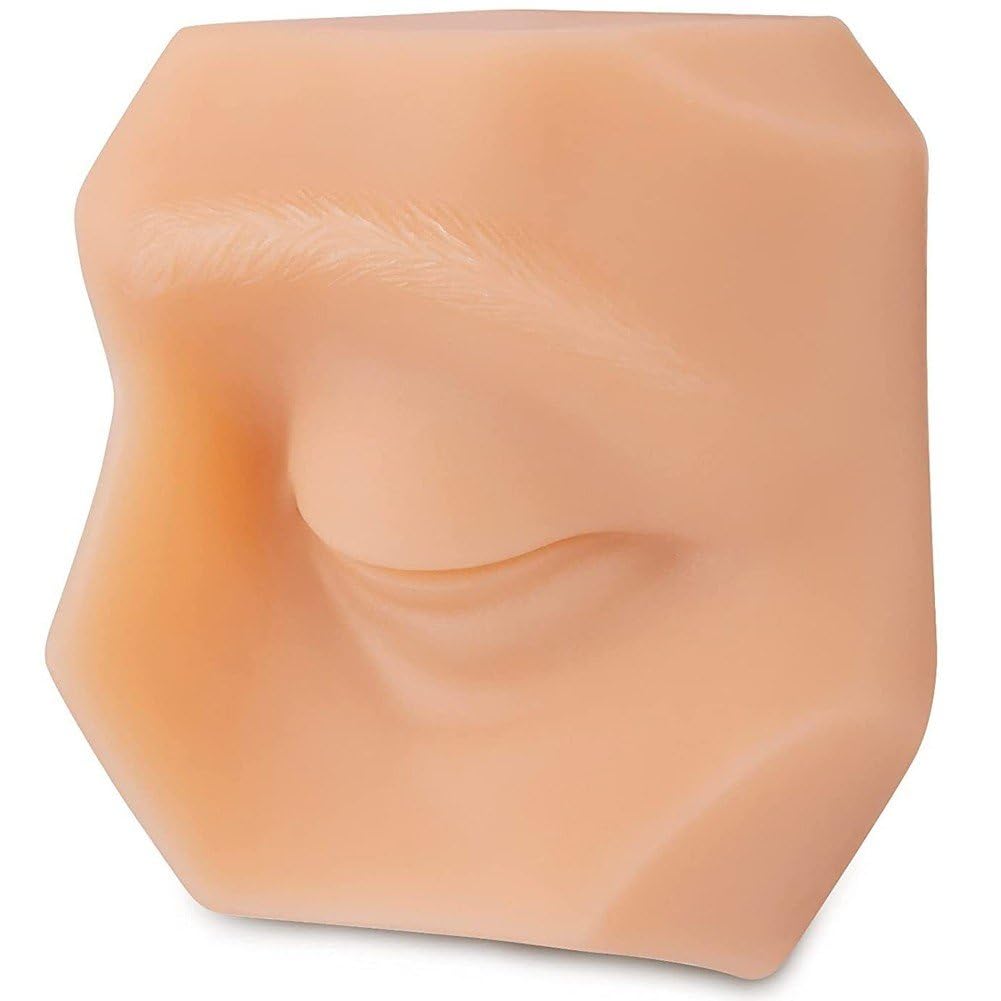 Modèle de formation à suture de double paupière en silicone