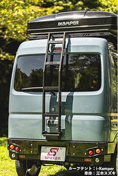 リアラダーSPIELER 車エブリィハイルーフ用　値下げ！ エブリイバン DA17V エブリイワゴン DA17W リアラダー