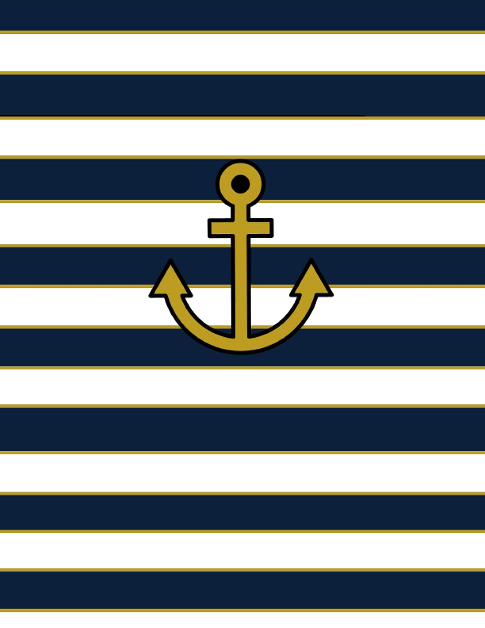 Nautical Notebook: 100 blank college ruled pages