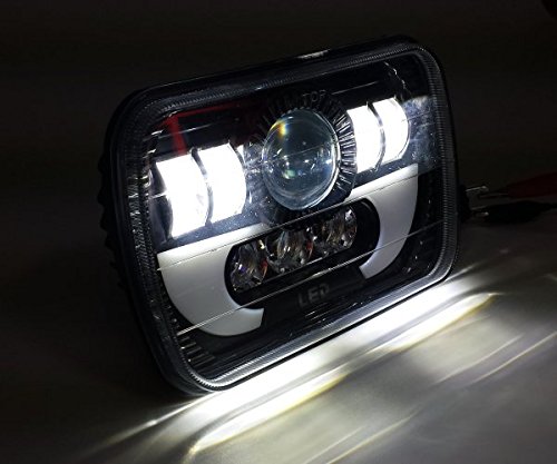 Amazon | LEDデイライト DRL ヘッドライト 四角ヘッドランプ SW20 AE86
