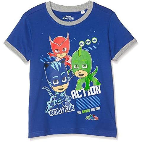 Camiseta Pyjamasques 7005 Azul Niños 6 años Cover