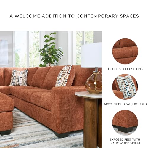 Image of Signature Design by Ashley Aviemore L-Shaped Sectional Couch