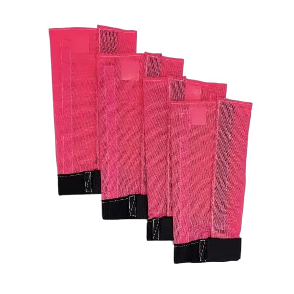 Fly Free Products Standard Horse Fly Boots- Pink