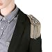 TiaoBug 2Pcs Adultos Charreteras Divisa Hombro con Flecos para Vestido Chaqueta Tejana...