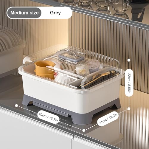 Boîte de rangement pour séchage de bouteilles afin de libérer de l'espace sur l'évier