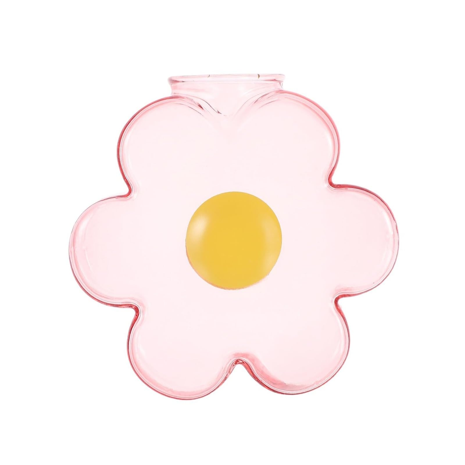 Jarrones de flores para decoración de escritorio y comedor íntimo