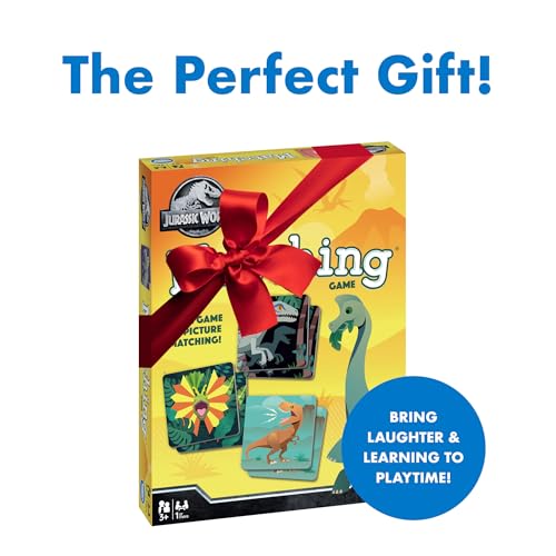 Wonder Forge Jurassic World Matching Game - Glow-in-the-Dark Dinosaur Memory Challenge for Kids Ages 3 and Up - Educational Fun for Family and Preschool Play by Wonder Forge - Image 7