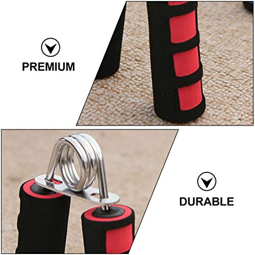 4 peças de aperto de mão BESPORTBLE, fortalecedor de aperto de dedo de mola expansor de aperto manua