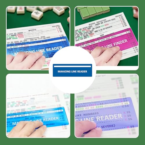 6 Pack Mahjong Line Finder guía fácil para principiantes miniatura 7