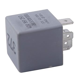 4D0951253 Fuel Pump Relay #372 Fit for Audi 100 A4 A6 A8 Allroad Quattro RS6 S4 S6 S8 V8, Automotive Relay for Volkswagen Passat 1992-2004 12V 4D0 951 253 899309000 89 9309 000