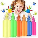 【Fácil de limpiar】Estas pinturas bebe fluorescente son a base de agua y se pueden lavar fácilmente de la piel y la ropa con agua y jabón. Tenga en cuenta que debido al calor y la intemperie la pintura puede secarse sin perder sus propiedades ni garantías de seguridad. ¡Simplemente agregue un poco de agua y comience a pintar de nuevo!