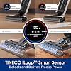 Tineco Floor ONE S5 Aspiradora y Trapeador Inalámbrico Inteligente para Pisos Duros, Pantalla Digital, Larga Autonomía, Ideal para Derrames Pegajosos y Pelo de Mascotas, Diseño que Ahorra Espacio, Azul 8