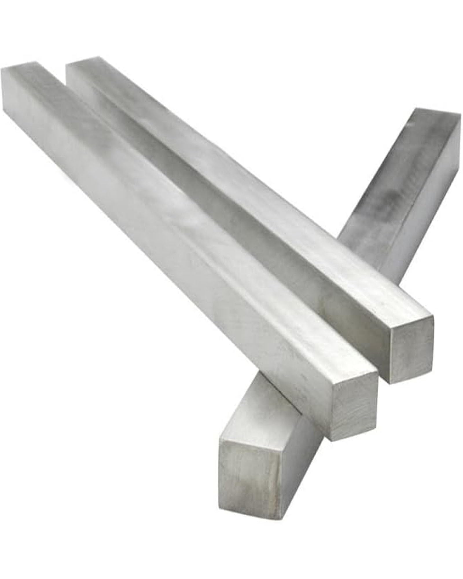 Barra quadrata in acciaio inossidabile 304, 5-15 mm, lunghezza 500 mm, confezione da 2 pezzi, aste in metallo resistenti alla corrosione, per progetti fai da te, fabbricazione e miglioramento della