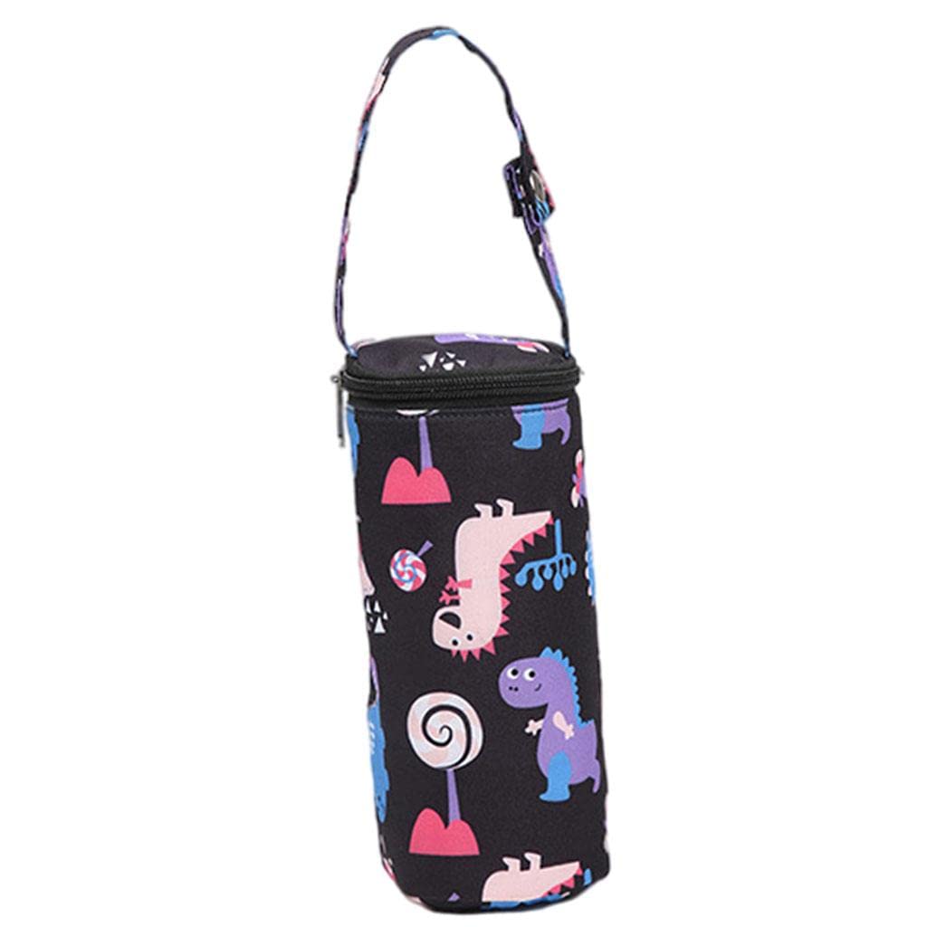 BNF Portable Insulated Baby Bottle Bag Reusable for Daycare Travel Carrier Black | Baby | Feeding | Bottle & Food Warmers-image-44