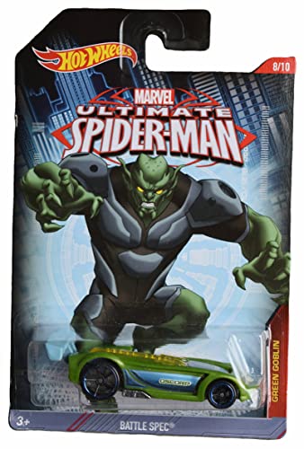 Hot Wheels Power Pistons Lizard Spider-Man jouet de course pour après-midi en famille
