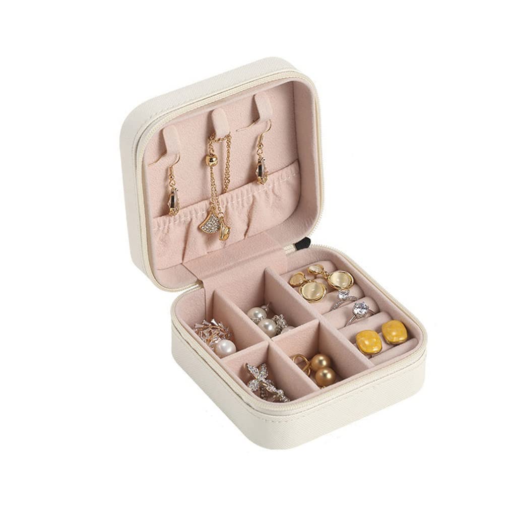 Boîte à bijoux élégante pour offrir un coffret de rangement en cuir précieux et mémorable