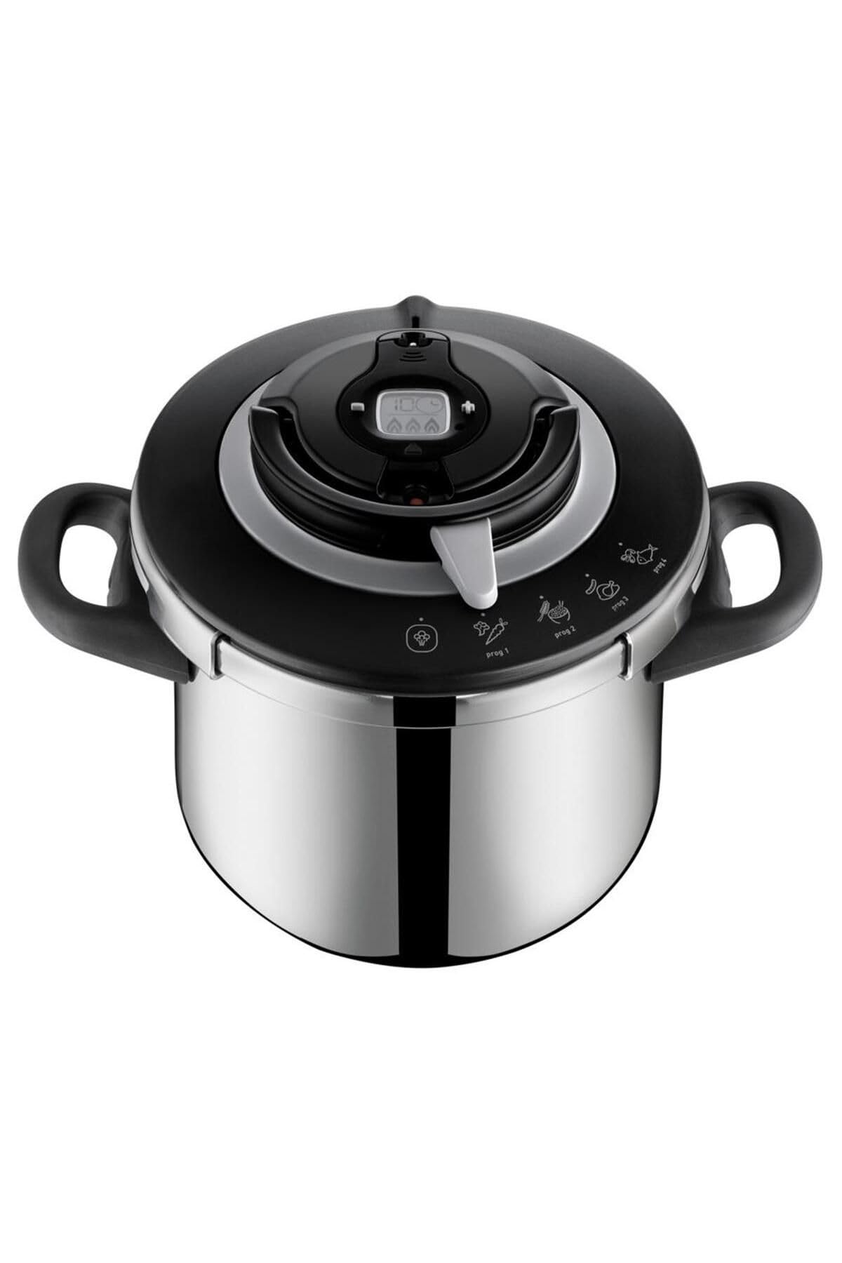 Clipso+ CHEF 8L | Olla a presión | 4 programas de cocción | Cocina rápida | Tapa con una sola mano | P4551431