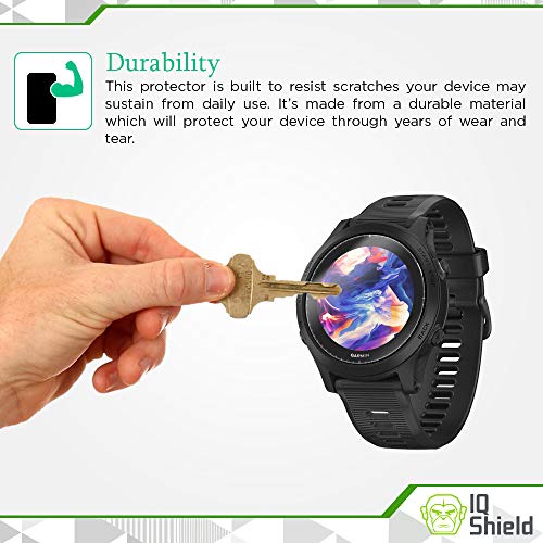 Iq Shield Matte Screen Protector Compatible With Garmin Forerunner 945 (6-Pack) Anti-Glare Anti-Bubble Film #TOP7