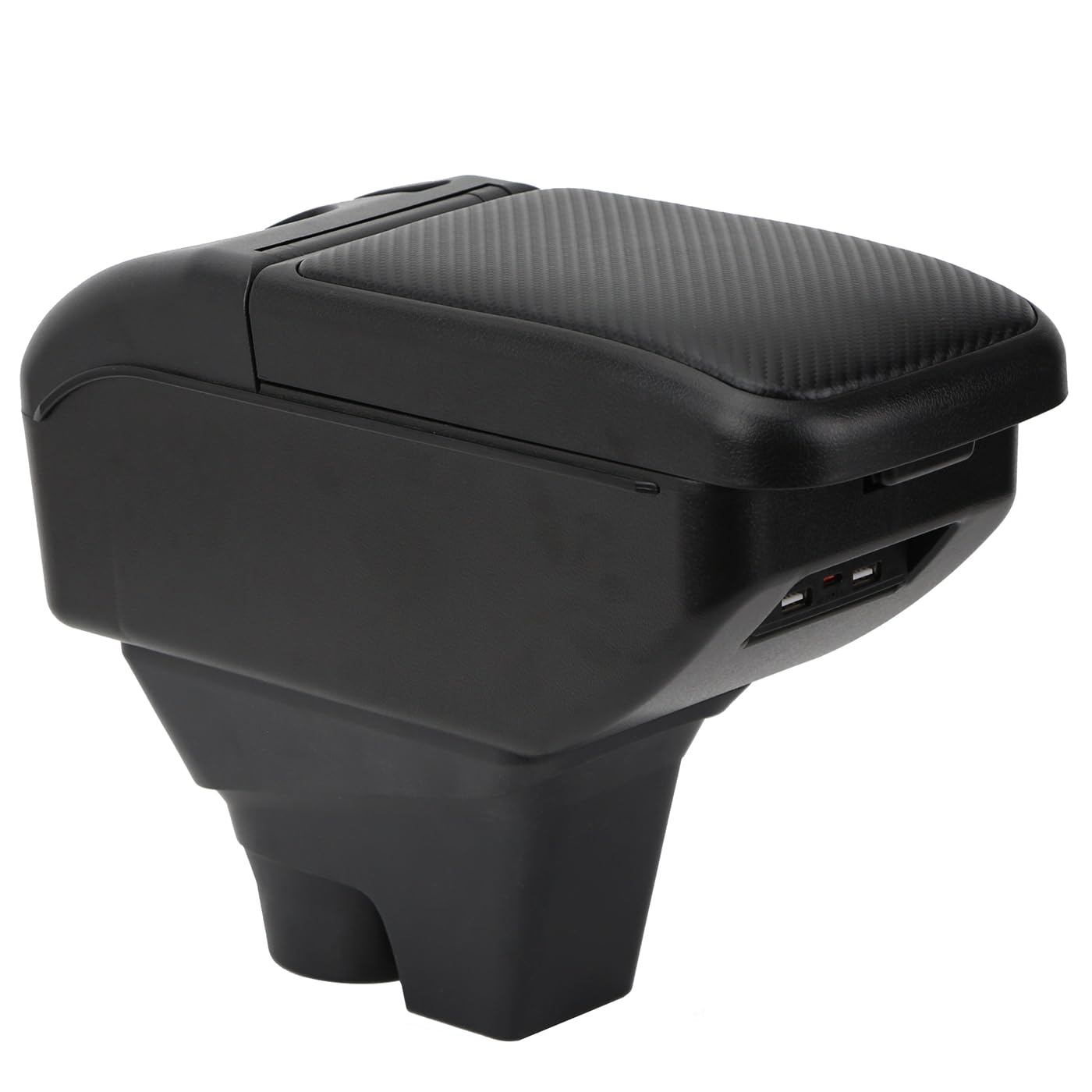 Auto Braccioli Compatible with Citroen C3 MK3 2016-2024 Braccioli Poggiabraccio con Vano Portaoggetti Console Centrale