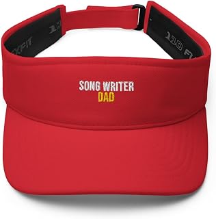 Song Writer Dad Hat (Embroidered Visor) Song Writer Apparel