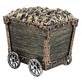 wagonnet minecraft Un festif : ses couleurs riches et ses détails soignés en font un excellent complément aux décorations de noël, un support pour petites voitures ou un petit coffret de rangement