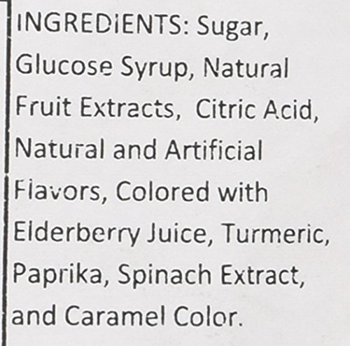 Chipurnoi Glitterati Fruit & Berry Medley Miniature Hard Candy (Sugar) 1 Lb