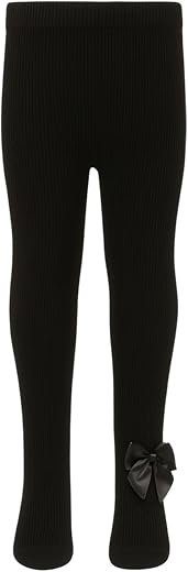 SYGA Girls Mesh Cotton Stockings, Soft &amp; Breathable Pantyhose with Cute Bow Design, Mosquito-Proof, Size S for 1-2 Years (...