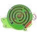 HappyToy Tier Mini Wooden Runde Magnetische Wand Nummer Maze Interaktive Labyrinth Magnet Perlen Labyrinth auf Brettspiel Stadt Verkehr Eduactional Handcraft Toys (Schildkröte)