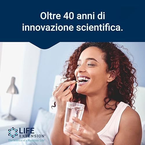 Life Extension, Super Ubiquinol, Enhanced Mitochondrial Support, 50 Mg, Kaneka-Ubiquinolo, 100 Capsule Molli, Testato In Laboratorio, Senza Glutine, Senza Soia, Non Ogm - 3