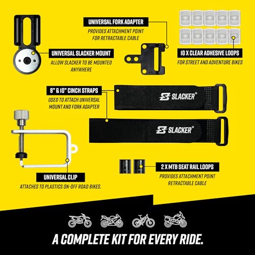 Slacker MTB Starter Suspension Tuning Kit – Digital Sag Tool & Portable Bike Tool for Precise MTB Sag Setup – One-Person Axle Measurement System – Bike Suspension Tool for Forks & Rear Shocks by Motool - Image 5