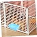 EXHUMKY 10St Pet erhöhter Hundenapf Slow Feeder Hundenapf Futterstation für Hundenäpfe hundezubehör hundefutter Tierfutterbehälter praktischer Kätzchennapf pp Sky-Blue