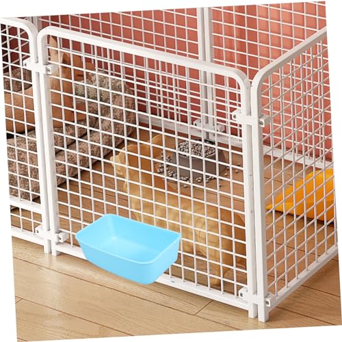 EXHUMKY 10St Pet erhöhter Hundenapf Slow Feeder Hundenapf Futterstation für Hundenäpfe hundezubehör hundefutter Tierfutterbehälter praktischer Kätzchennapf pp Sky-Blue