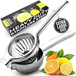 Zulay Kitchen – Zulay Extra Large Lemon Squeezer Stainless Steel - Easy Sque