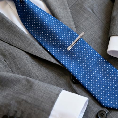 Pinzas para corbata de acero inoxidable con acabado espejo de alta calidad USHOBE 7