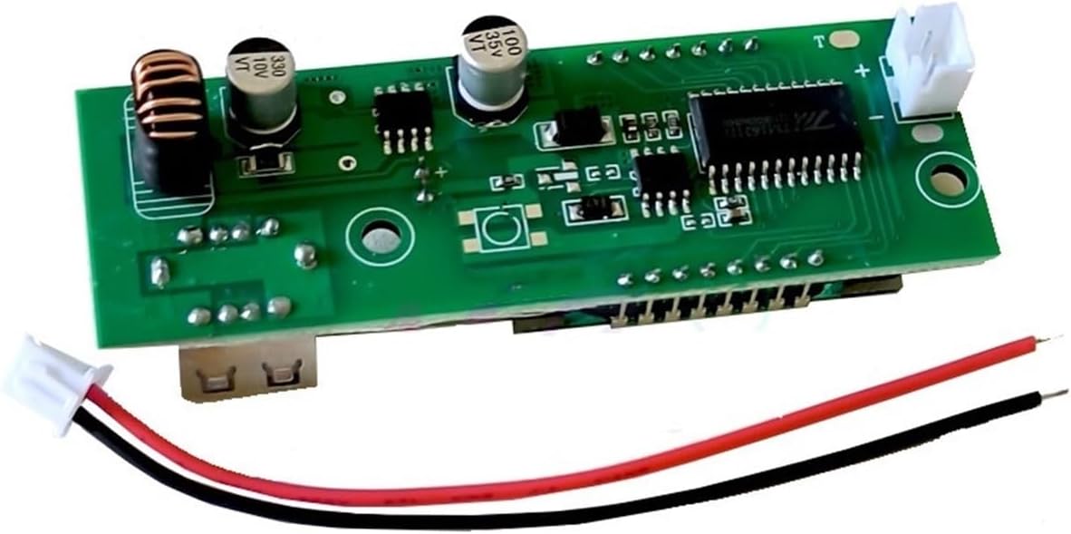 USB Lithium Battery Power Display Charging Lead-Acid Capacity Indicator Board LCD Voltmeter Tester(Lead-Acid 12-24V)