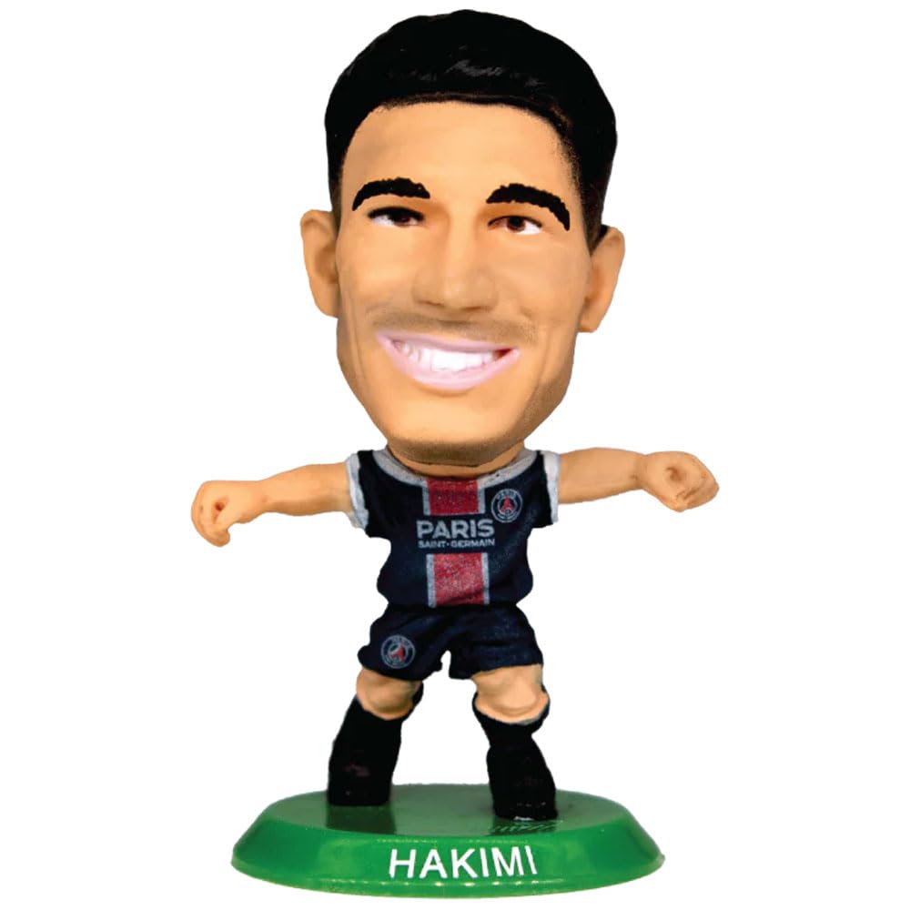 Amazon.com: SoccerStarz - Paris St Germain Achraf Hakimi - Home