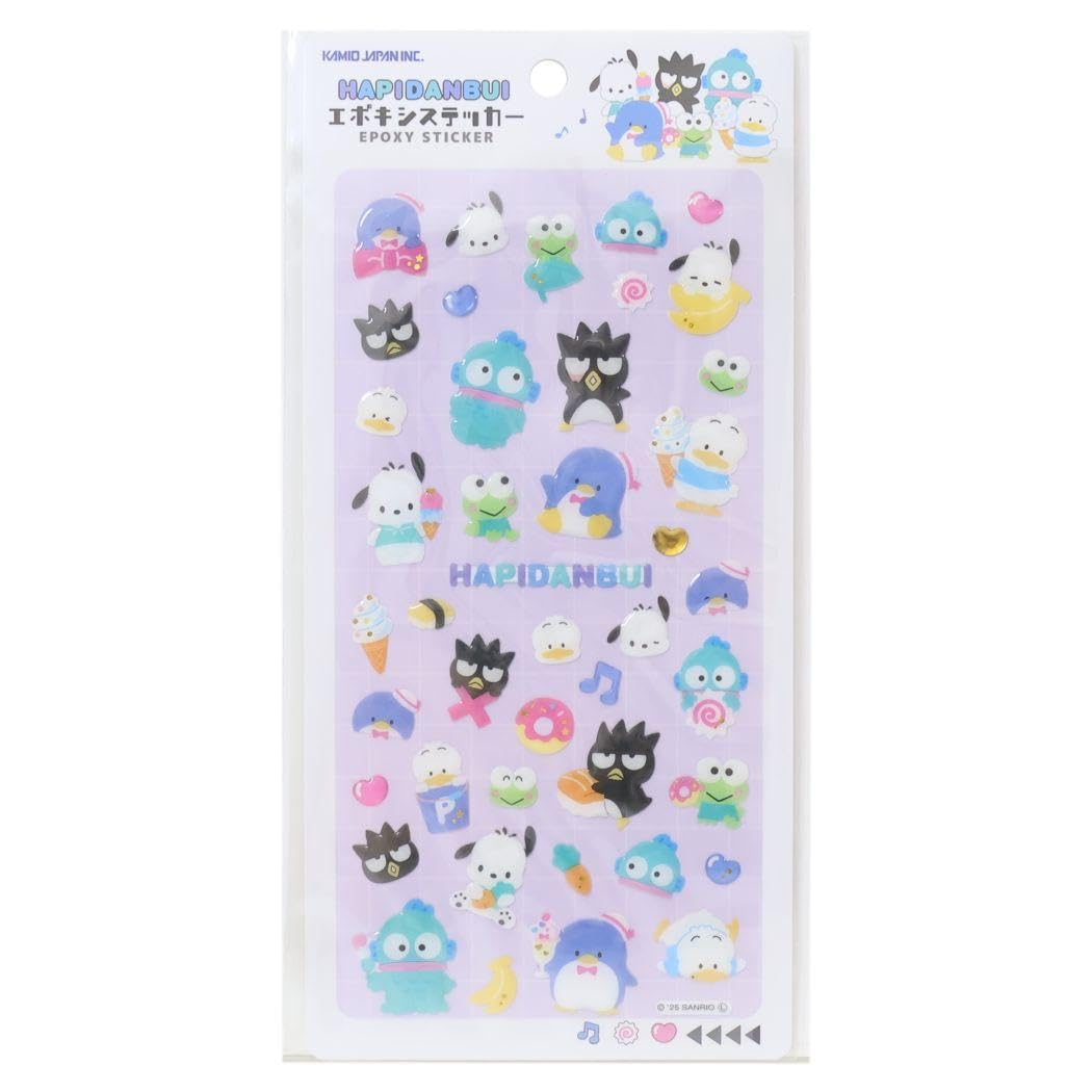 Amazon.co.jp: はぴだんぶい[シールシート]エポキシステッカーサンリオ