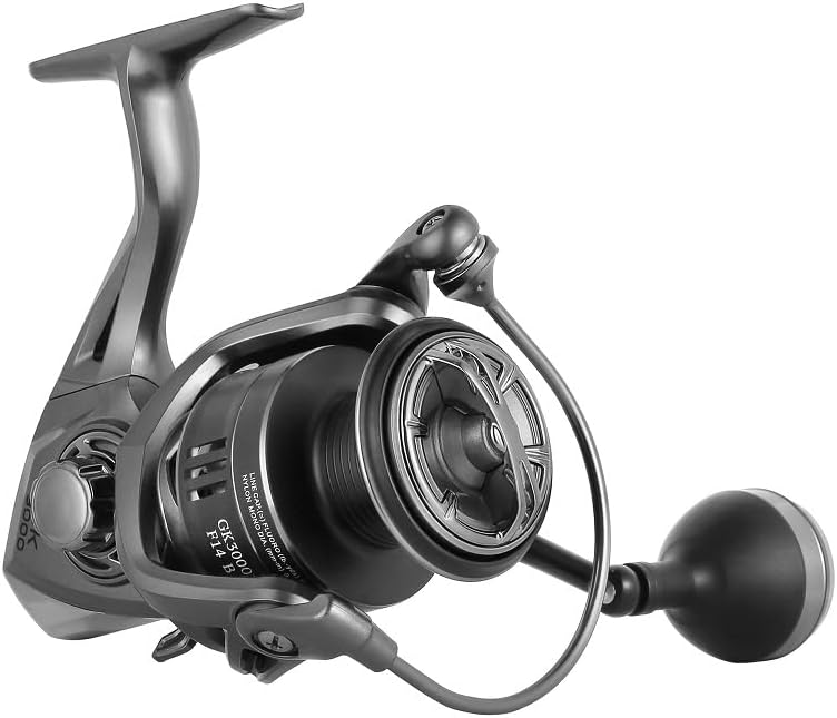 Spinning Fishing Reels 13+1BB Stainless Steel Alloy Material Ultra Smooth Powerful Light Weight GK Serie