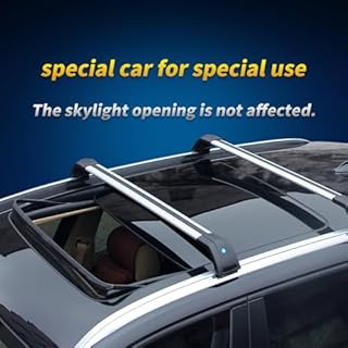 Car Roof Rack for Volvo XC60 2008-2022 Aluminum Alloy Side Bars Cross Rails Roof Rack Luggage Carrier 2Pcs Roof Bars